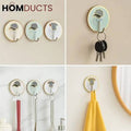 Adhesive Wall Hooks