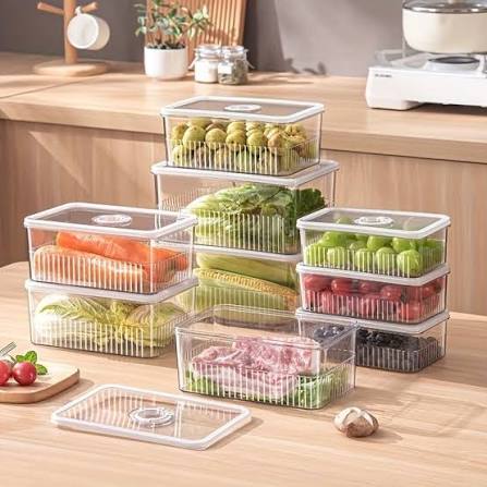 Fridge Organizer Bins