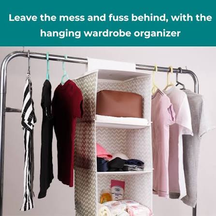 Hanging Wardrobe Organizer